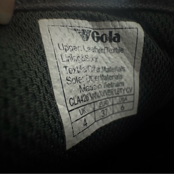 Gola Vancouver Liberty Print Sneakers Gray Snake Animal Print Women’s 6 (EU 37) - Picture 10 of 10